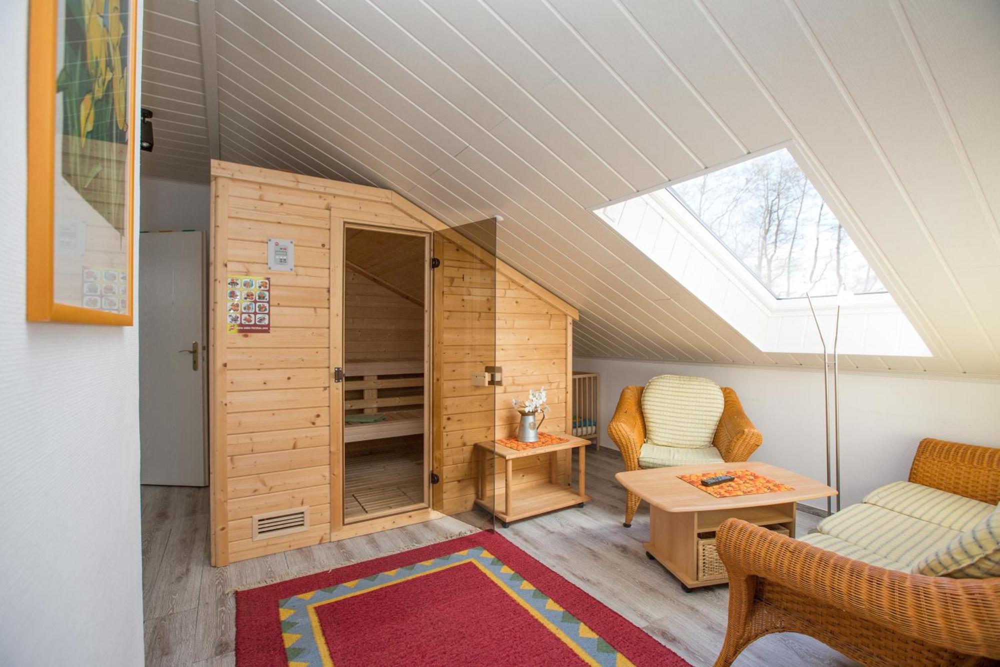 Ferienhaus Seeblick Am Jabeler See Mit Sauna Luaran gambar