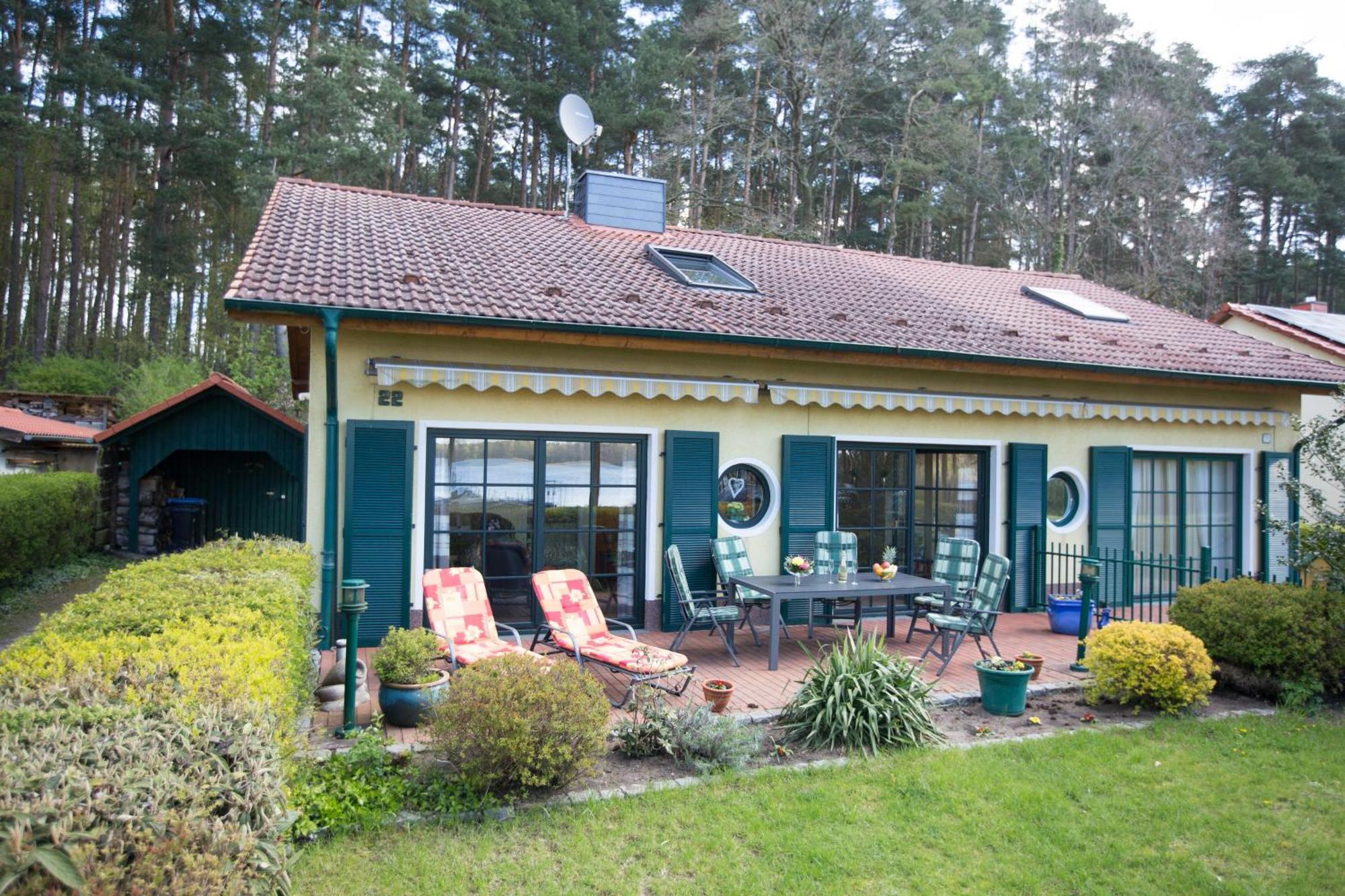 Ferienhaus Seeblick Am Jabeler See Mit Sauna Luaran gambar